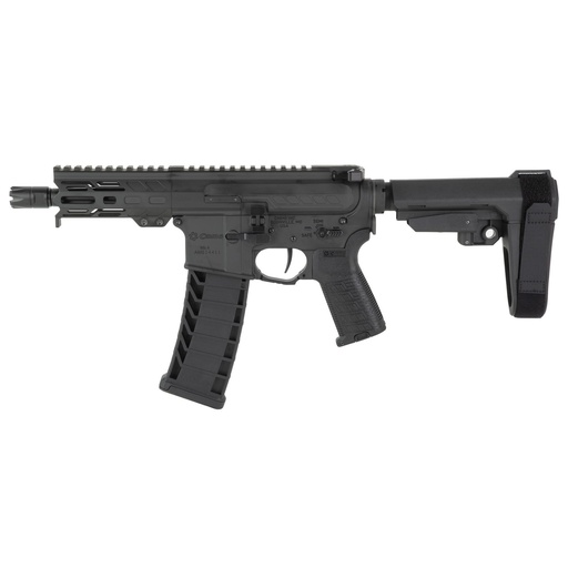 [94AD90F-AB] CMMG Banshee 9MM 5" Threaded Armor Black Pistol Brace 30 Round