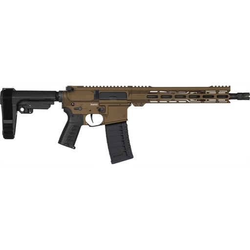 [55AC20A-MB] CMMG Banshee MK4 5.56 12.5" Midnight Bronze Pistol Stabilizing Brace 30 Round