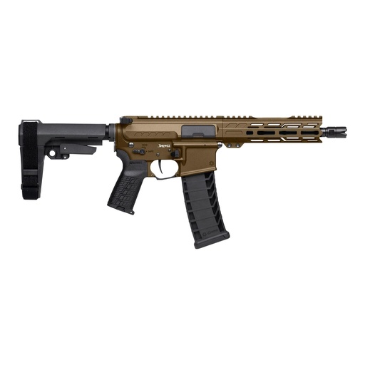 [94A860F-MB] CMMG Banshee MK4 9MM 8" Threaded Barrel Midnight Bronze Pistol Stabilizing Brace 30 Round