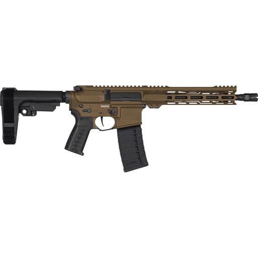 [55A420A-MB] CMMG Banshee 5.56 10.5" Cerakote Midnight Bronze Pistol Stabilizing Brace