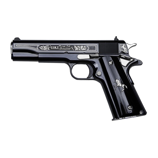 [O1911C-38-OYP] Colt 1911 Classic .38 Super 5" High Polished Blued Finish 9 Round