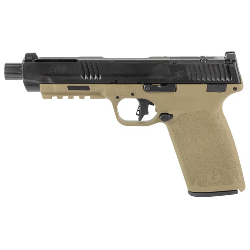 [14751] Smith & Wesson M&P 5.7 5.7X28MM 5" Threaded Barrel Optics Ready Flat Dark Earth/Black 22 Round Capacity