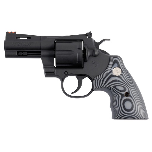 [PYTHON-BM3FO] Colt Python .357 Magnum 3" Barrel Matte Blued Finish G10 Grips 6 Round
