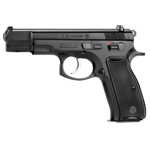 [01117] CZ 75B 50th Anniversary Elite 9MM 4.6" Black 10 Round
