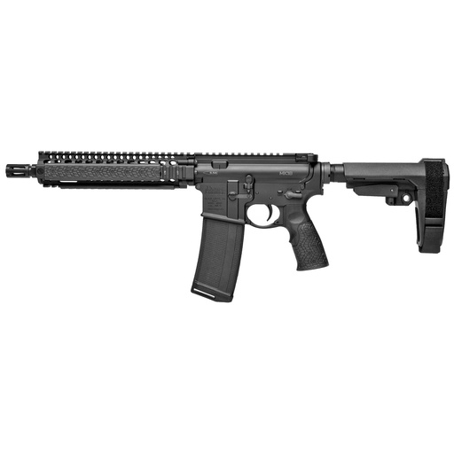 [02-088-01202] Daniel Defense MK18 5.56 NATO 10.3" Black Pistol with SBA3 Brace