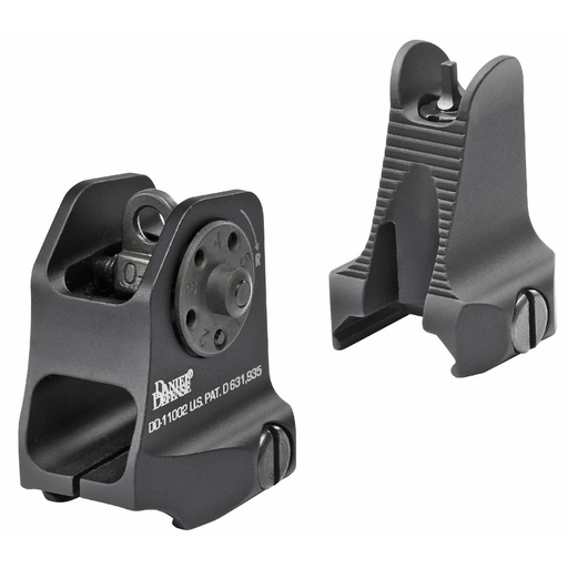 [19-088-09116] Daniel Defense Fixed Front/Rear Sight Combo Picatinny Black