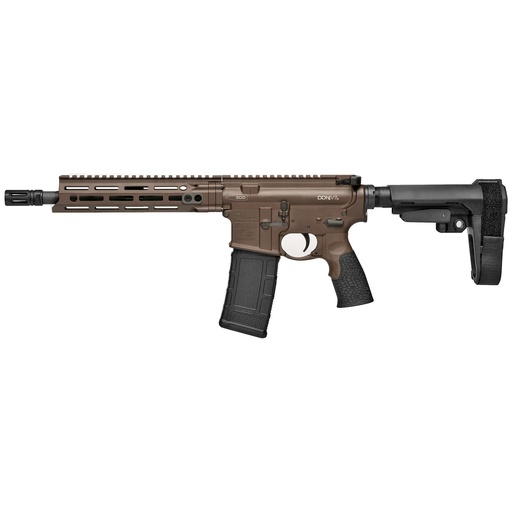 [02-128-00166] Daniel Defense DDM4 V7P .300 Blackout 10.3" Barrel Brown Anodized Pistol Stabilizing Brace 30 Round