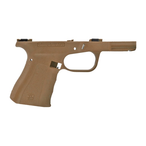 [FMKGAG1BGB] FMK Firearms AG1 Frame for Glock 19 Gen3 9MM Polymer Burnt Bronze