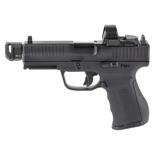 [G39BSTR] FMK Firearms Gen 3 9MM 4.5" Threaded Barrel Black Suppressor Sights Includes Red Dot 17 Round Capacity
