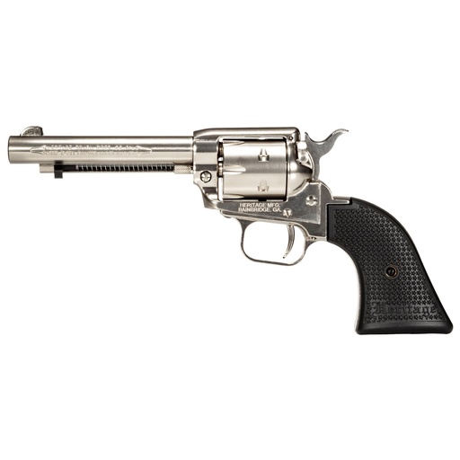 [RR22NI4] Heritage Rough Rider .22LR 4.75" Nickel Single Action Revolver