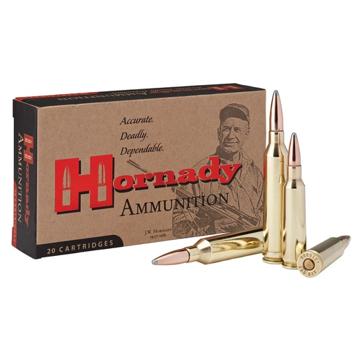 [8132] Hornady Custom 250 Savage 100 Grain InterLock 20 Round Box
