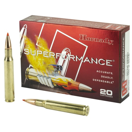 [81153] Hornady Superformance 30-06 165 Grain SST 20 Round Box