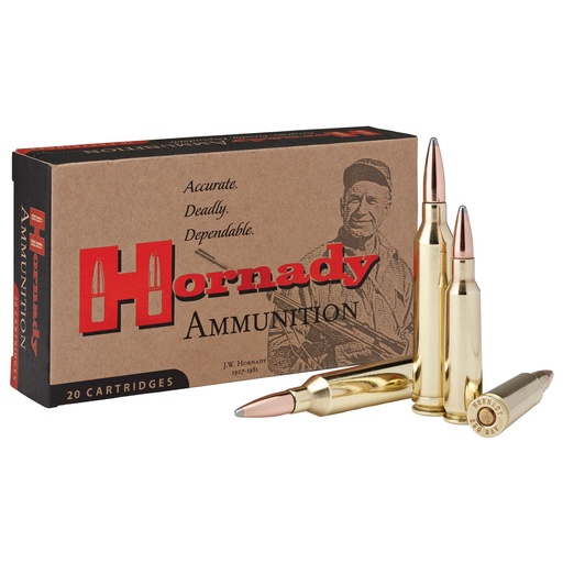 [82318] Hornady Custom 338 Lapua Magnum 240 Grain CX 20 Round Box