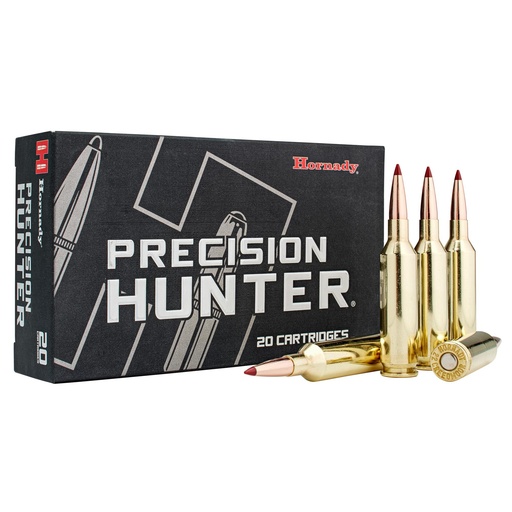 [83412] Hornady Precision Hunter 22 Creedmoor 80 Grain ELD-X 20 Round Box