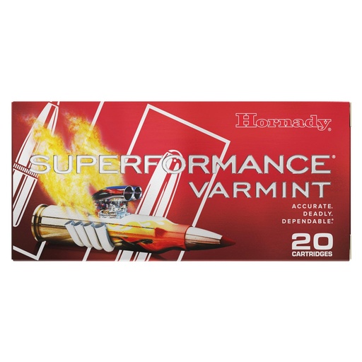 [80411] Hornady Superformance Varmint .243 WSSM 75 Grain V-Max 20 Round Box