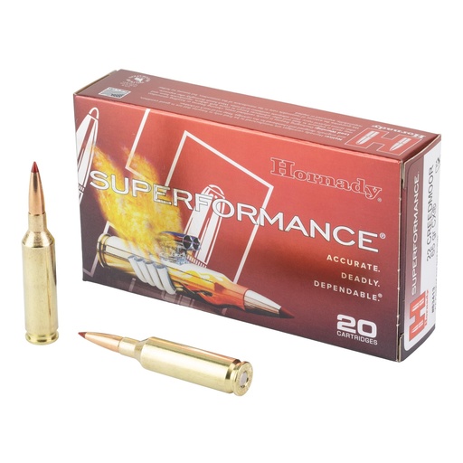 [83413] Hornady Superformance 22 Creedmoor 65 Grain CX 20 Round Box