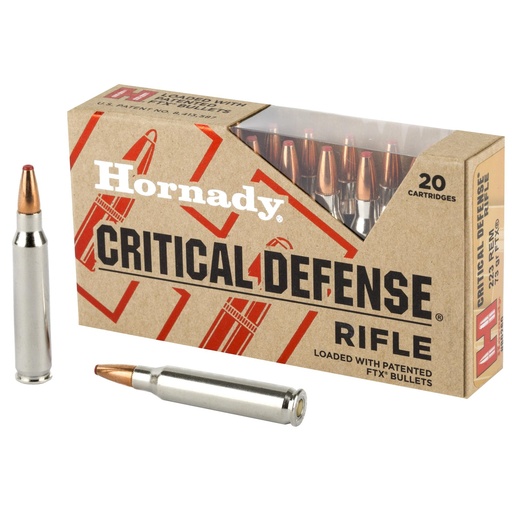 [80260] Hornady Critical Defense .223 Remington 73 Grain FlexTip 20 Round Box