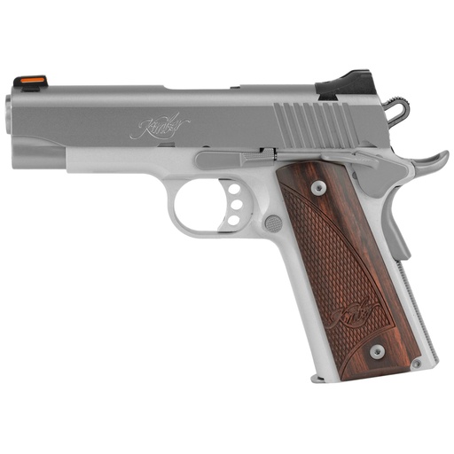 [3200324] Kimber America Stainless Pro Carry II .45 ACP 4" Fiber Optic Sights Stainless Steel Finish 8 Round