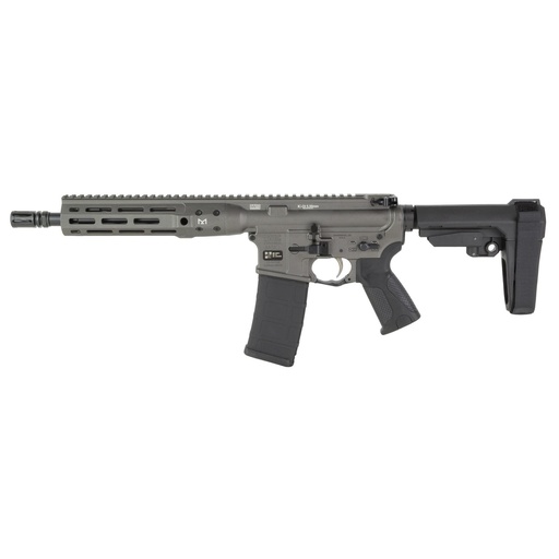 [ICDIP5TG10SBA3ML] LWRC IC 5.56 NATO 10.5" Barrel Threaded Tungsten Gray SBA3 Pistol Brace M-LOK