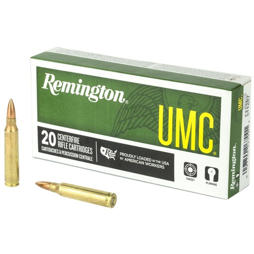 [23711] Remington UMC .223 Remington 55 Grain Full Metal Jacket 20 Round Box