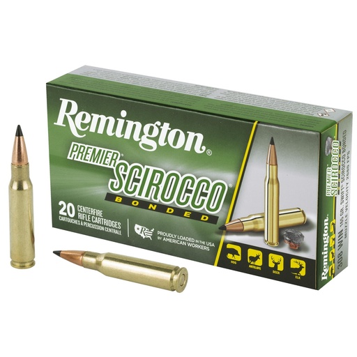 [29332] Remington Premier Scirocco Bonded .308 Winchester 165 Grain Polymer Tip 20 Round Box