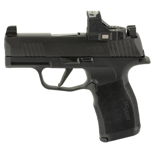 [365X-9-BXR3P-RS] Sig Sauer P365X 9MM 3.1" Optics Ready Black 12 Round