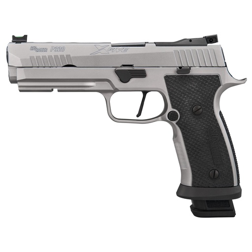 [320SXG5-9-STAS] Sig Sauer P320 XFIVE 9MM 5" Optics Ready Silver 21 Round