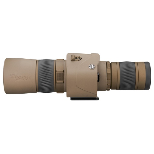 [SOO62001] Sig Sauer OSCAR 6 HDX PRO Spotting Scope 16-32X 60mm Image Stabilized FDE