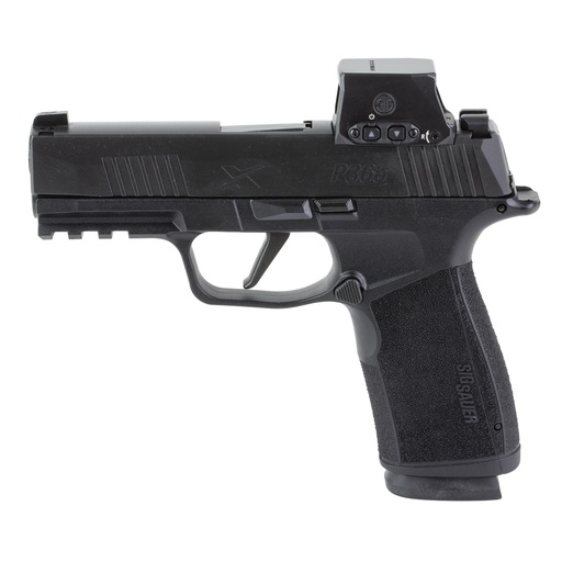 [365XCA-9-BXR3-RXSL] Sig Sauer P365 XMacro 9MM 3.7" Nitron Finish Black OR 17 Round