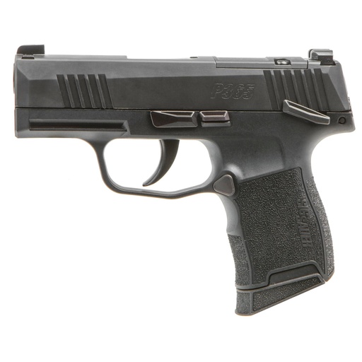 [365-9-BXR3P-MS-SL-CA] Sig Sauer P365 9MM 3.1" Optics Ready Black California Compliant 10 Round
