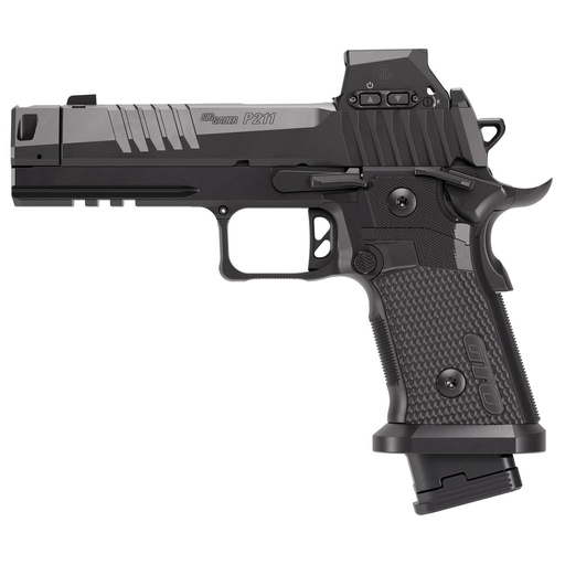 [211F-9-GTO-B-RXSL] Sig Sauer P211 9MM 4.4" SAO Compensator Black X-Ray 3 Night Sights Romeo-X