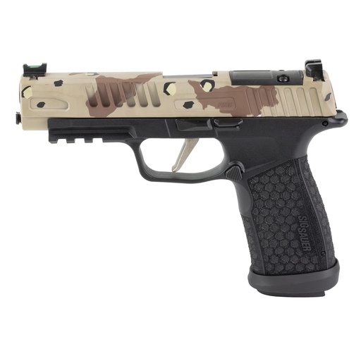 [365XF9BFO-DSCAMOSKY] Sig Sauer P365 Fuse 9MM 4.3" Barrel Cerakote Chocolate Chip DS Camo 21 Round Capacity