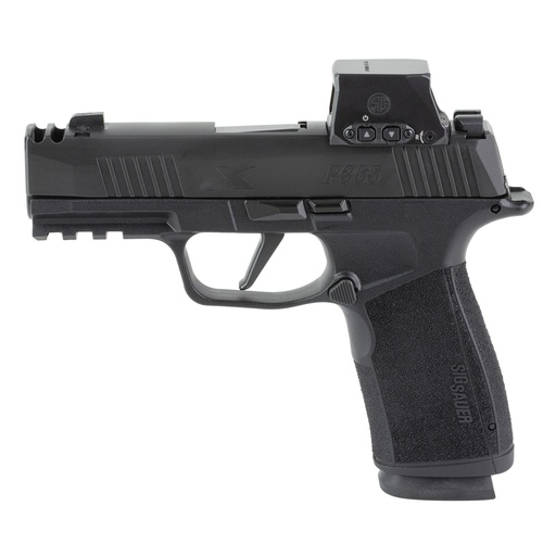 [365XCA-9-COMP-RXSL] Sig Sauer P365 XMacro 9MM 3.1" Nitron Black OR Compensator 17 Round