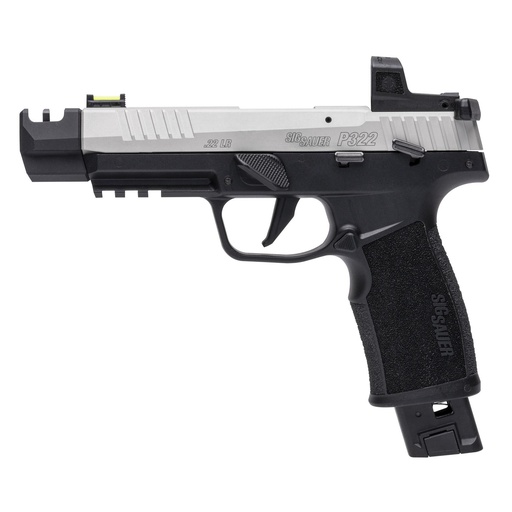 [322C-T-COMP-RS] Sig Sauer P322 Competition .22LR 4" Threaded Barrel ROMEO RS Black Finish 25 Round