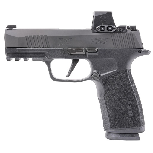 [365XCA-9-BXR3-RXSL-10] Sig Sauer P365 XMacro 9MM 3.7" Optics Ready Black 10 Round