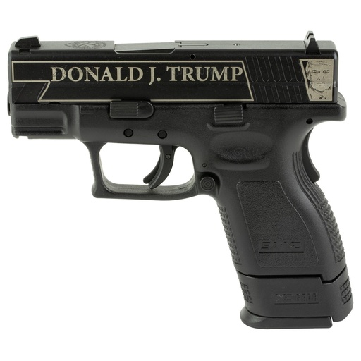 [XDD9801HC2TRUMPSCT] Springfield XD Sub-Compact 9MM 3" Trump Engraved Slide Black Frame 16 Round Capacity