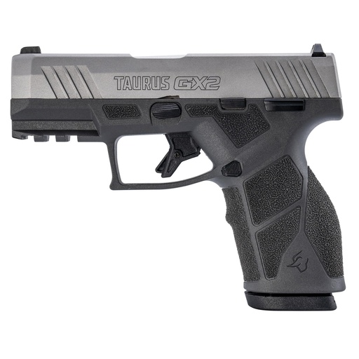 [1-GX2939G] Taurus USA GX2 9MM 3.38" Gray and Stainless Steel 13 Round