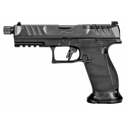 [2858142] Walther PDP Pro 9MM 5.1" Threaded Barrel Black Optics Ready 10 Round
