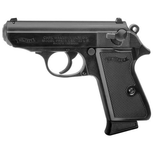 [5030300] Walther PPK/S .22LR 3.3" Black 10 Round