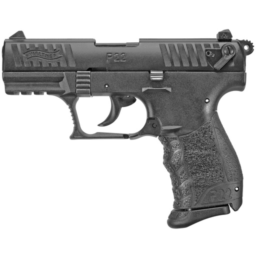 [5120700] Walther P22Q .22LR 3.42" Compact Black 10 Round