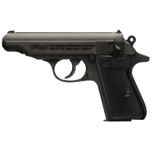 [4796028] Walther PP .380 ACP 3.9" Barrel Black 7 Round