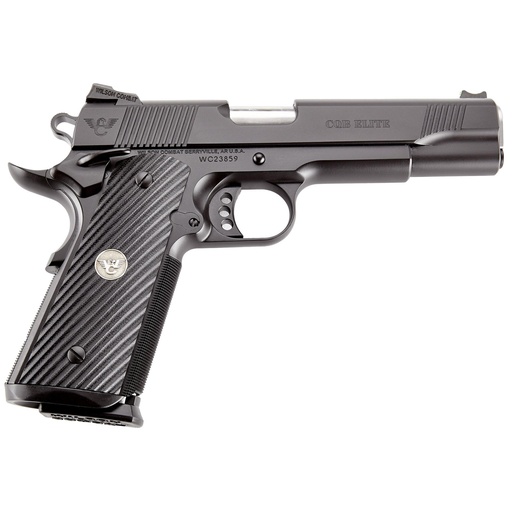 [CQBE-FS-45A] Wilson Combat CQB Elite .45 ACP 5" Black Armor Tuff 8 Round