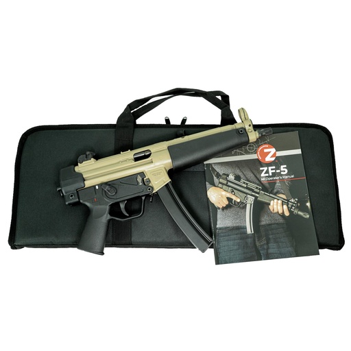 [ZF501MAG9FDE] Zenith Firearms ZF-5 9MM 8.9" Threaded Barrel FDE Essentials Package